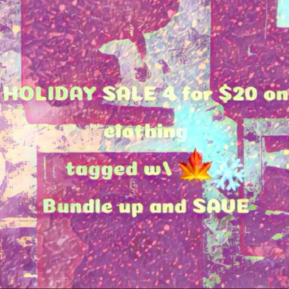 HOLIDAY SALE